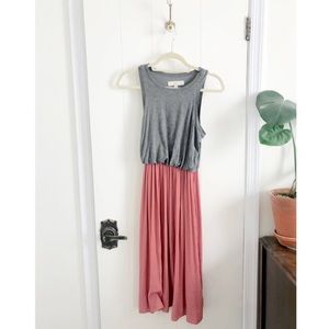 Petite midi LOFT dress